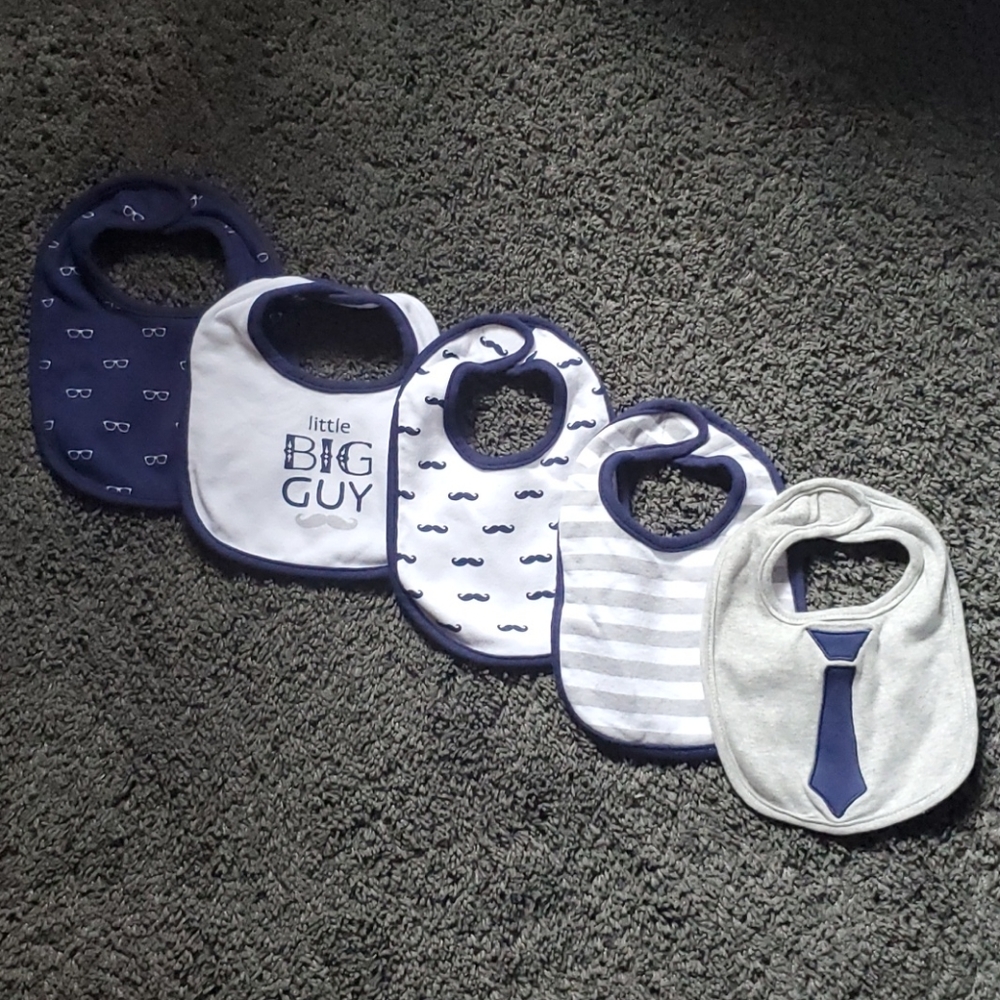 HB Bibs Set of 5